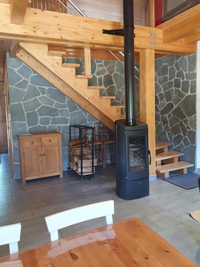 Chalet Des Charbonniers Avec Etang Сан-Морис-сюр-Мозел Екстериор снимка
