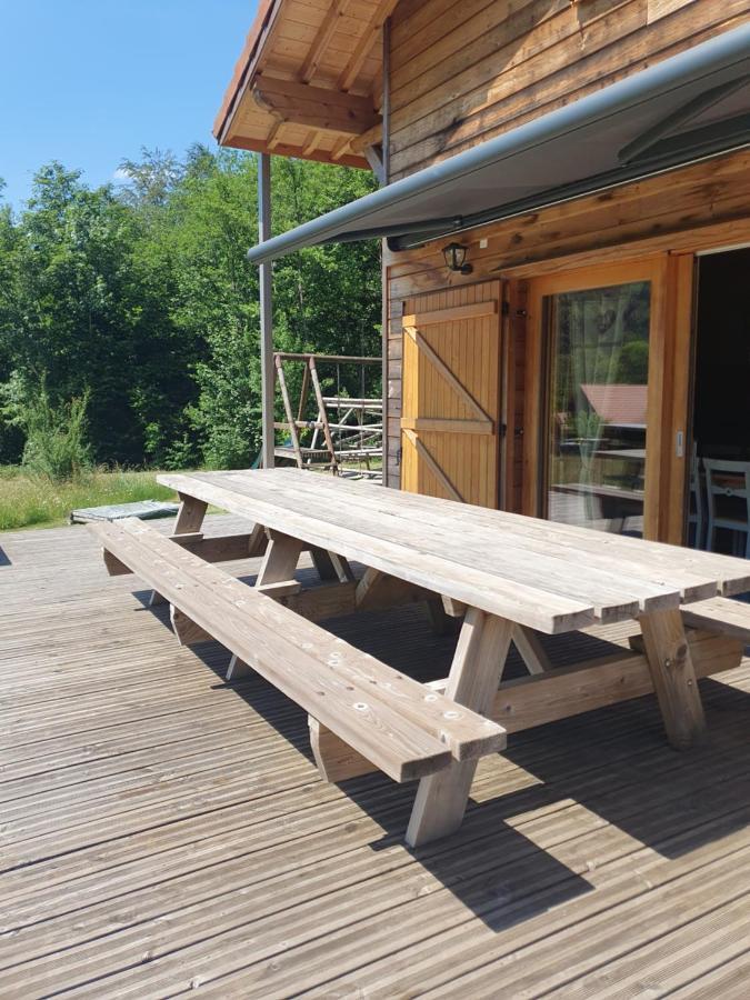 Chalet Des Charbonniers Avec Etang Сан-Морис-сюр-Мозел Екстериор снимка